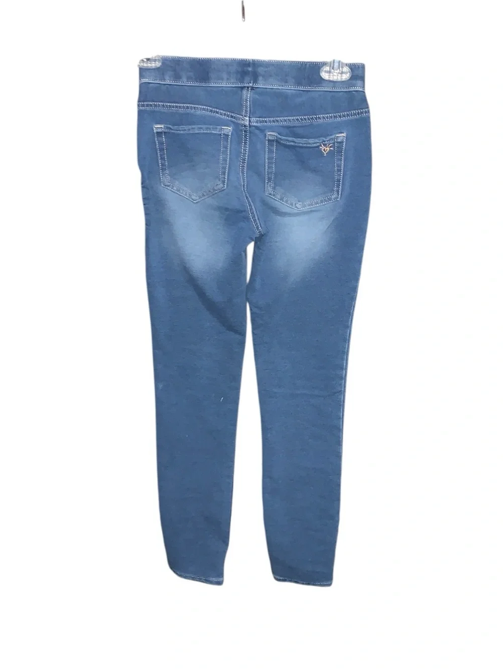 Justice Blue Girls 12 Skinny Jeans Stretchy Pull On